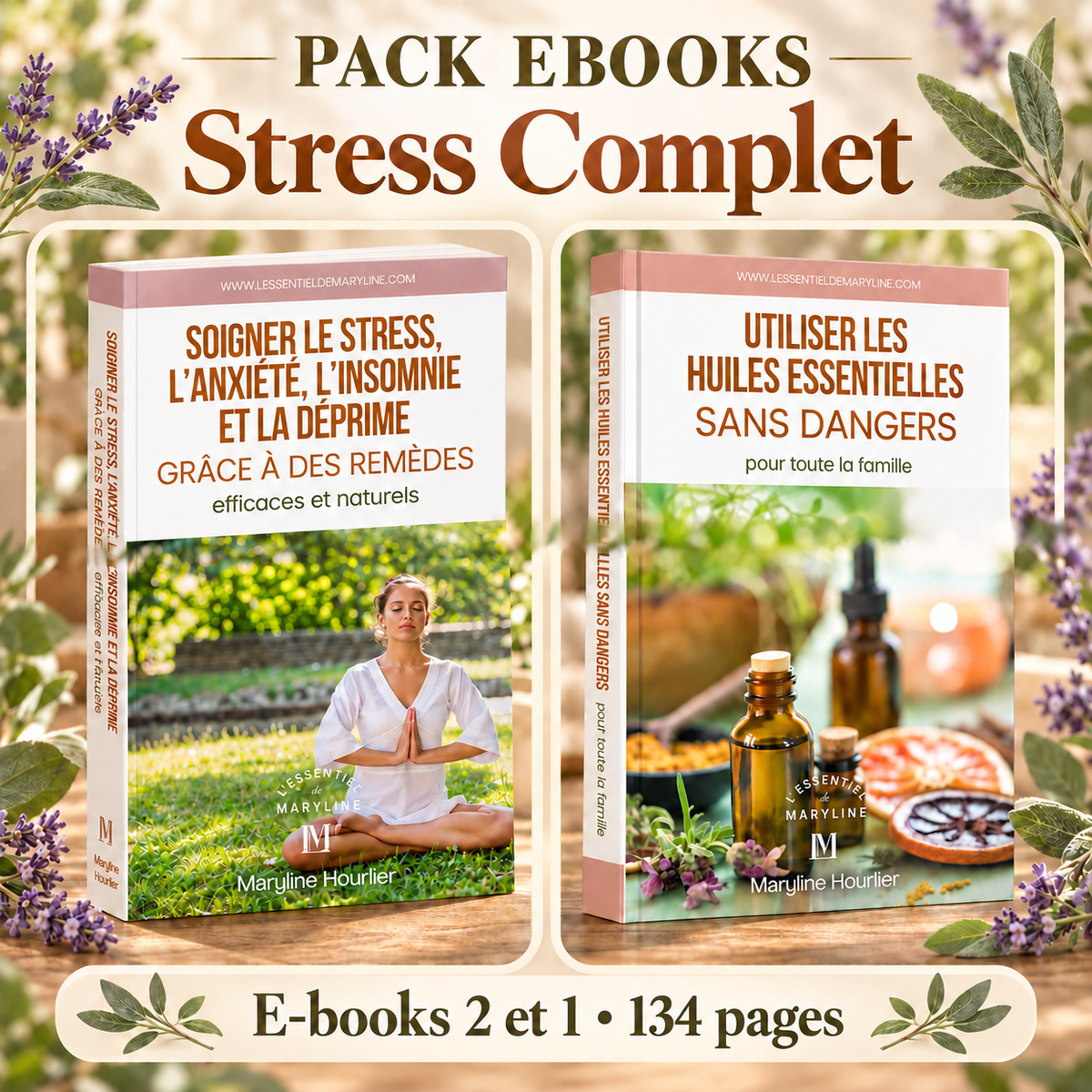 Pack e-books Stress complet — 134 pages