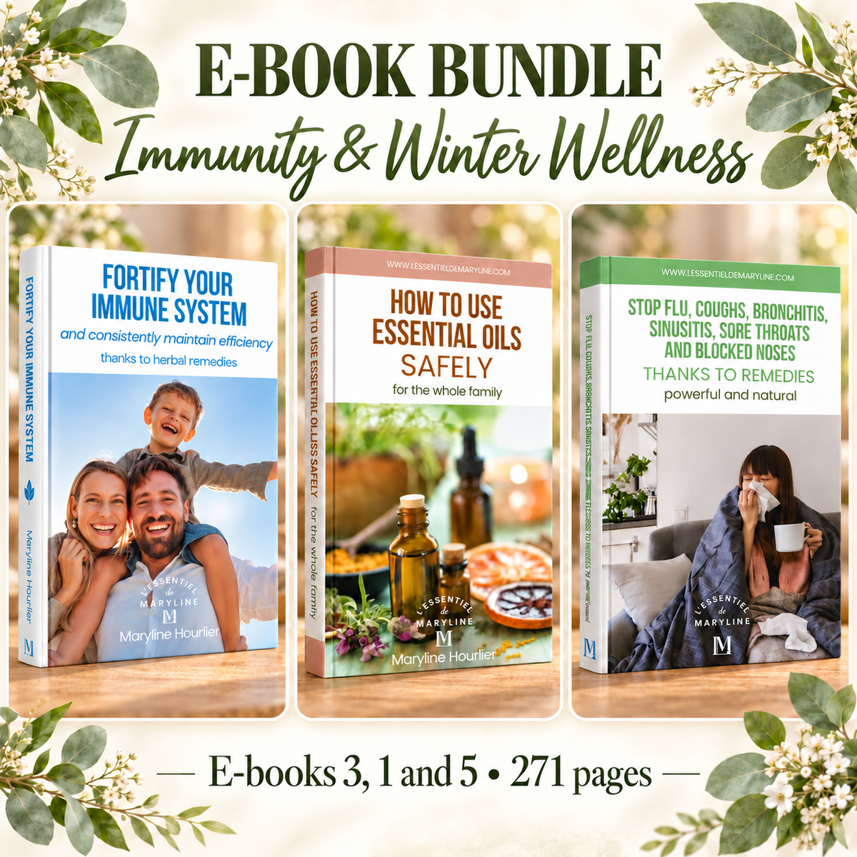 Immunity and Winter Wellness e-book bundle — 271 pages